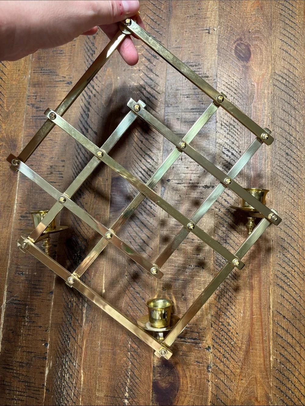 Vintage brass expanding